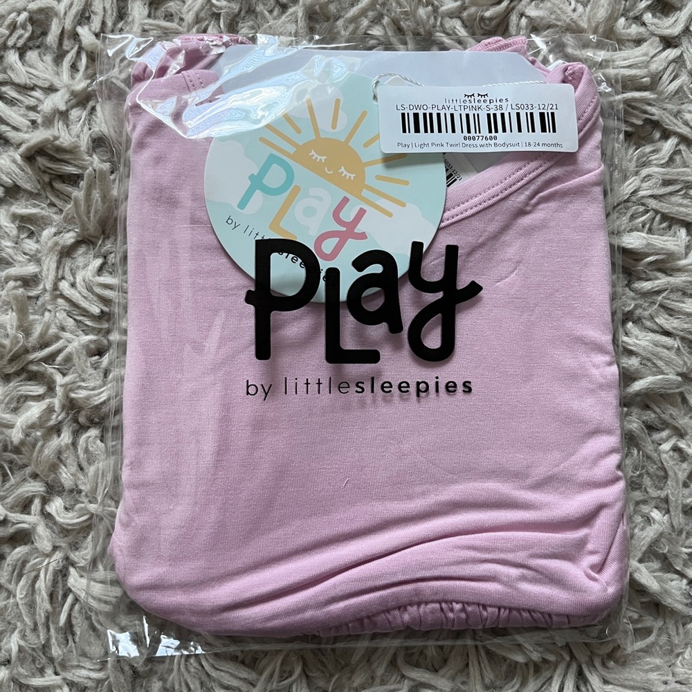 Little Sleepies Light Pink Twirl Dress